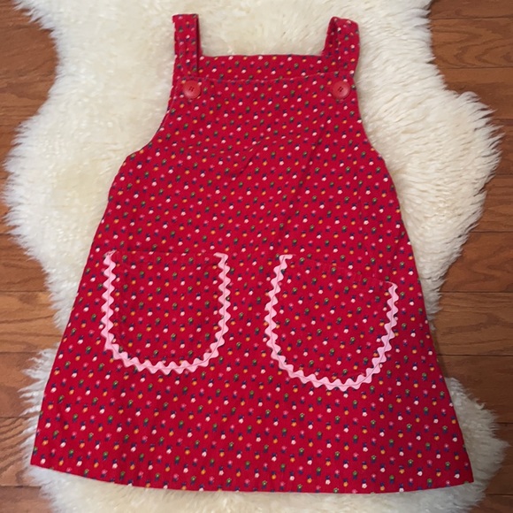 Vintage Girls Corduroy Dress - 4T - Picture 2 of 7